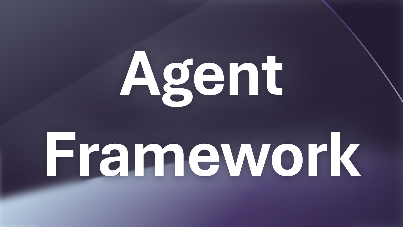Microsoft Agent Framework