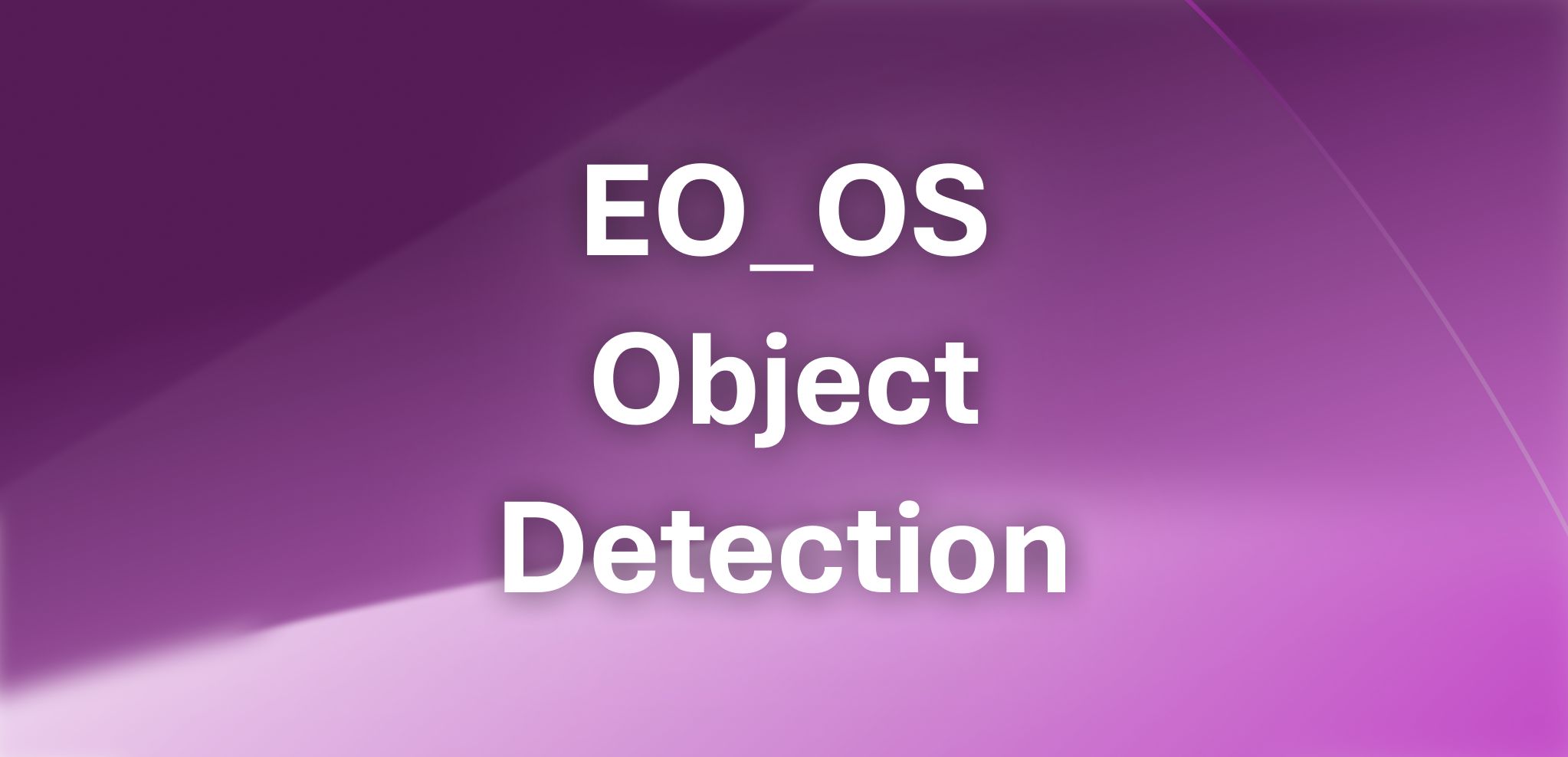 EO/OS Object Detection, Microsoft's first‑party Earth Observation model for satellite and aerial imagery