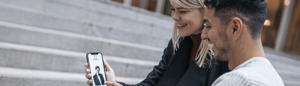 Commerzbank customer interacting with Ava, the bank's AI agent